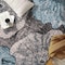 World Rug Gallery Contemporary Floral Design Non Shedding Soft Area Rug 2' x 7' Blue 400BLUE2x7 - alternate 9